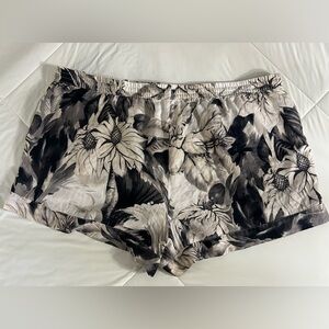 🌻 Stars Above Sunflower Pajama Shorts — XXL | Cozy + Cute!